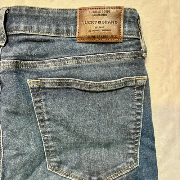 Lucky Brand Ava Straight Ankle Blue Jeans - Picture 8 of 8